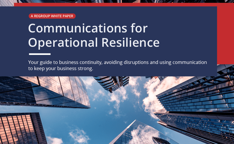 Communications for Operational Resilience