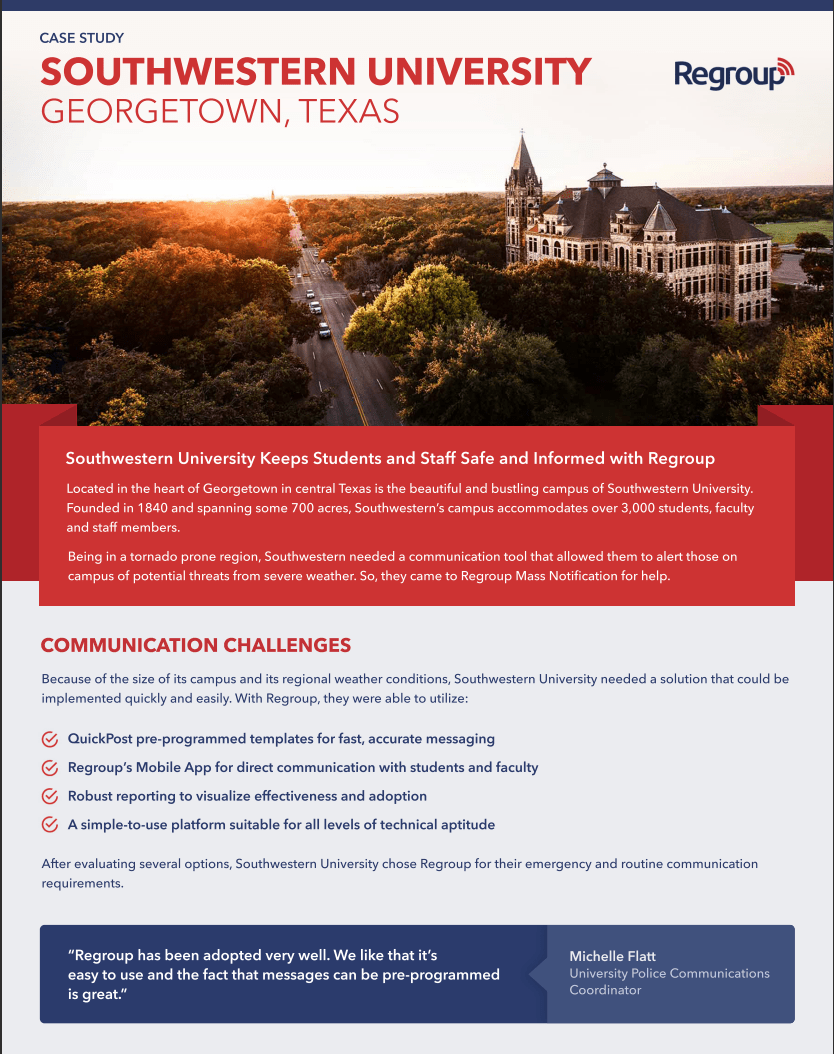 Southwestern University Case Study