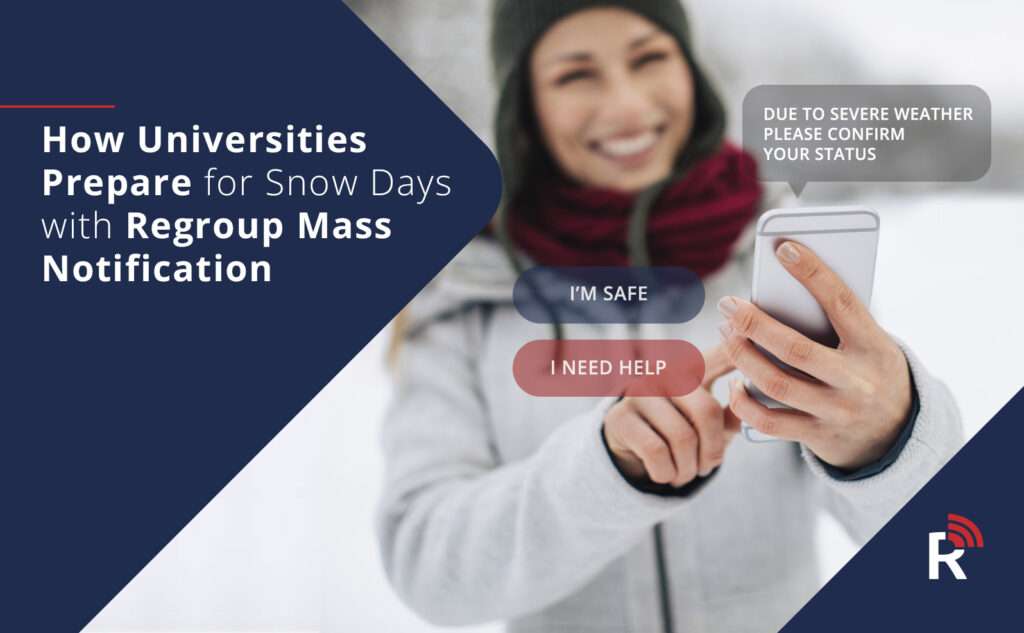 How Universities Prepare for Snow Days with Regroup Mass Notification